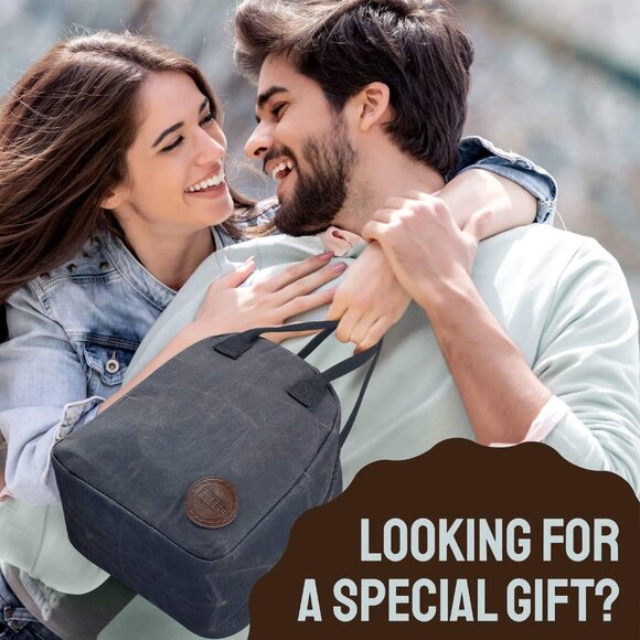 Lunch Tote Bag Box for Professional Women Men Reusable Insulated, Leakproof Wate - Picture 6 of 7